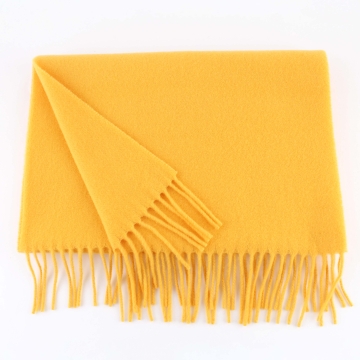 Wool scarf Pulcra Stelvio, 38x230 cm, Yellow