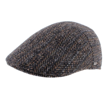 Men's Wool Flat Cap HatYou CP4250, Melange