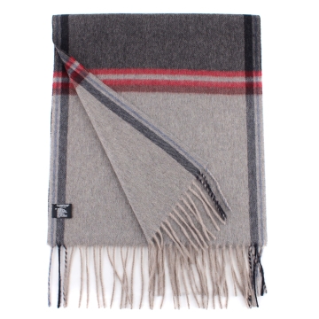 Cashmere scarf Ma.Al.Bi. MAB813 73/1, Grey