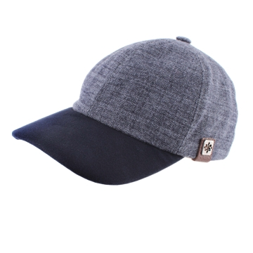 Men's winter baseball cap Granadilla JG5128, Denim