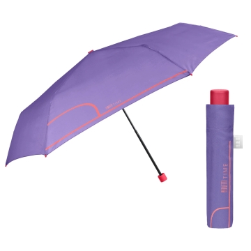 Women's Manual Extraslim Umbrella Perletti Time 26415, Purple