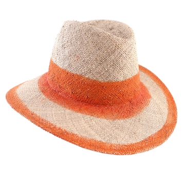 Women's Summer Hat Raffaello Bettini RB 22/20524, Natural/Orange