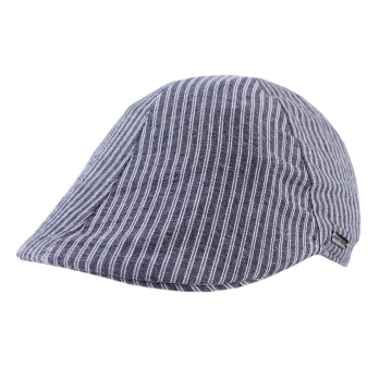 Men's Summer Cotton Flat Cap HatYou CTM2432, Beige