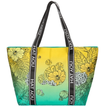 Ladies' Beach Bag HatYou BR0484, Yellow-Green