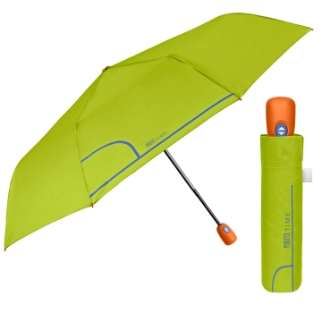 Ladies' Folding Automatic Open-Close Umbrella Perletti Time 26413, Green