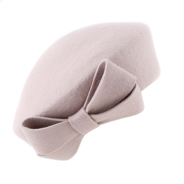 Ladies' Felt Beret Fratelli Mazzanti FM 8125, Black