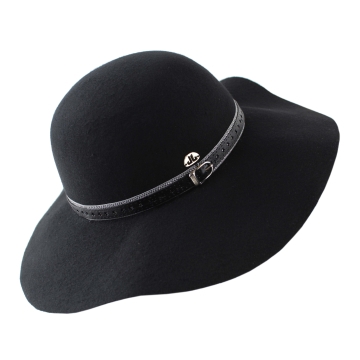 Felt hat with a wide brim HatYou CF0280