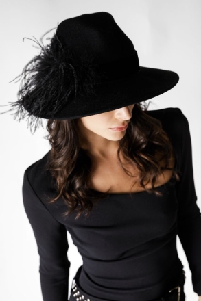 Ladies' Felt Hat Granadilla JG6034, Leopard