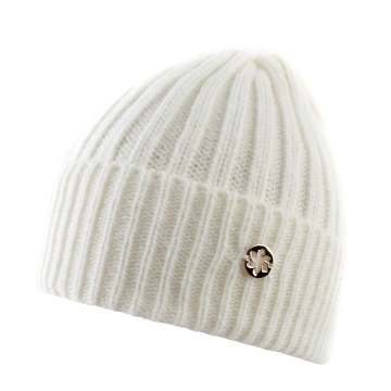 Дамска плетена шапка Granadilla Basic JG5055, Екрю