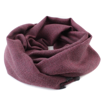 Fine wool scarf Ma.Al.Bi. MAB554 57/10, 50x180 cm, Light Grey