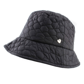 Дамска ватирана рибарска шапка HatYou | Черен