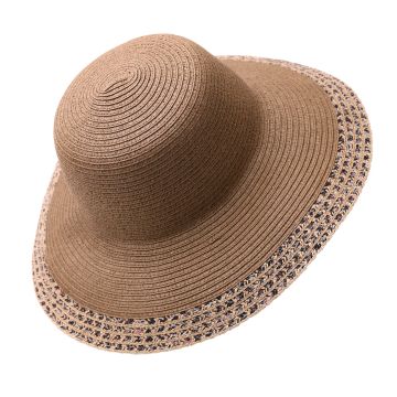 Women’s Summer Wide-Brim Hat HatYou | Brown