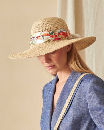 Women’s wide-brim summer hat HatYou | Lavender