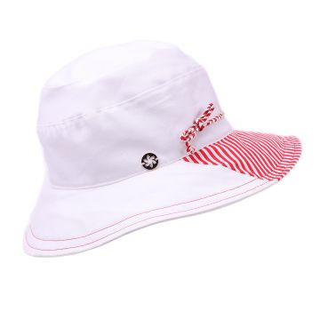 Дамска лятна памучна bucket hat шапка Granadilla | Червен