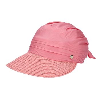 Women's Summer Cotton Visor Hat HatYou | Pink