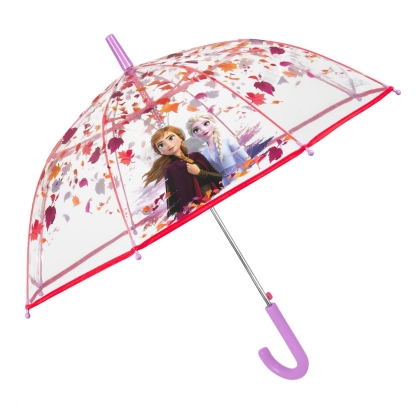 Детски прозрачен автоматичен чадър Perletti 50235 Frozen