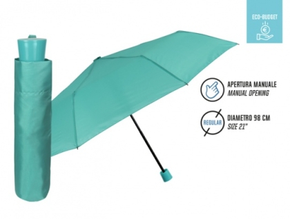 Promotional Mini 21" basic manual umbrella 96005