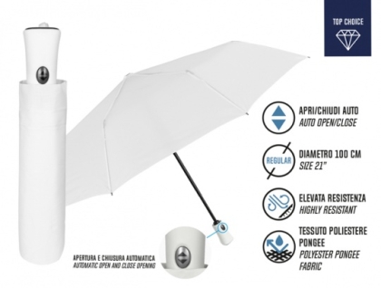 Umbrelă automată de bază pliabilă promoțională Perletti 96009