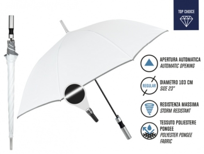 Промоционален несгъваем автоматичен голф чадър Perletti 96014