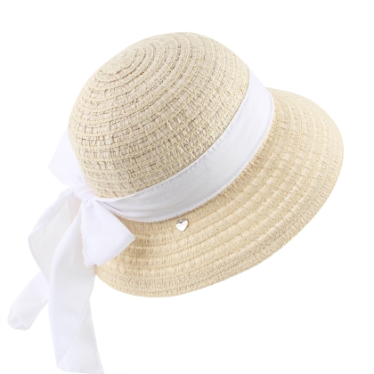 Дамска лятна шапка HatYou CEP0423, Бял