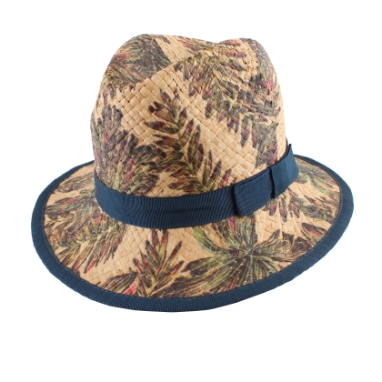 Ladies' summer hat Raffaello Bettini RB 22/20012, Petrol