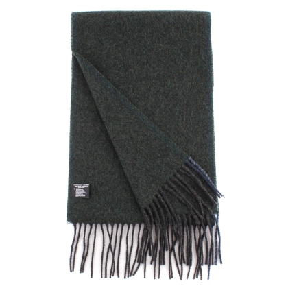 Wool scarf Ma.Al.Bi. MAB844 900A/6, 27x180 cm, Green melange