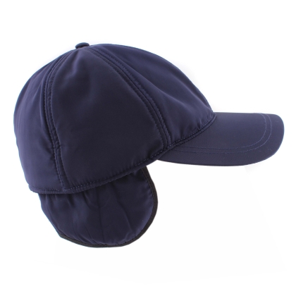 Бейзболна шапка от водоотблъскваща материя  с наушник HatYou CP1101, Тъмносин