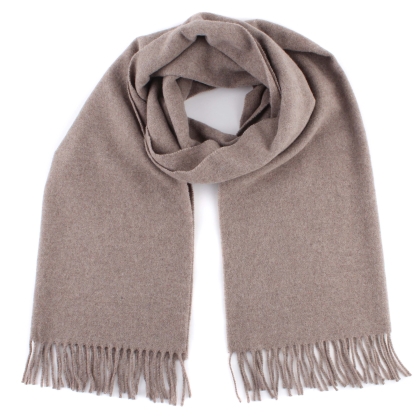 Large Wool scarf Pulcra Stelvio, 50x220 cm, Bej