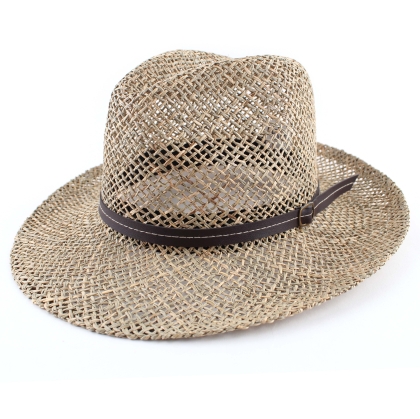 Men's Summer Raffia Hat Fratelli Mazzanti FM 8715, Natural