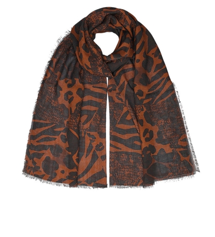 Bamboo Scarf HatYou SI2917, 70x190 cm, Camel