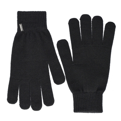 Mănuși tricotate de bărbați HatYou GL1610, negru