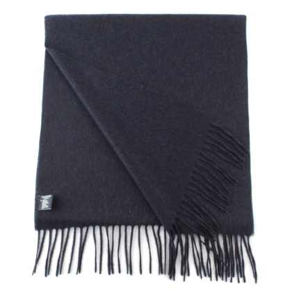 Fular din cașmir Ma.Al.Bi. MAB813 70A/19, melanj bleumarin închis