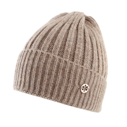 Ladies' Knitted Hat Granadilla Basic JG5055, Beige