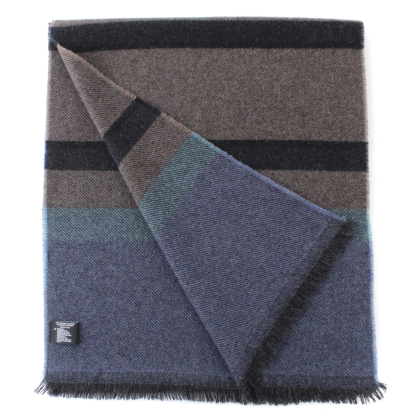 Fine cashmere scarf Ma.Al.Bi. MAB836 103/1, 37x180 cm, grey check