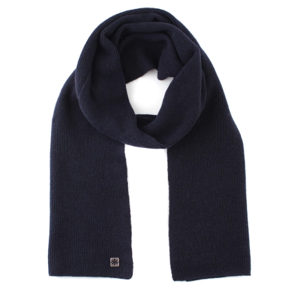 Men's knitted scarf Granadilla JG5178, 30x200 cm, Grey