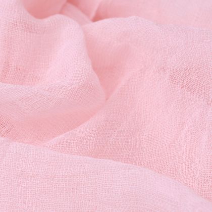 Дамски летен шал от ленена смес HatYou, 90x190 см | Светлорозов