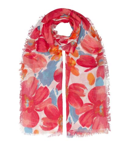 Фин шал от бамбук HatYou, 70×180см | Фуксия