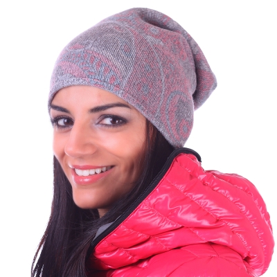Ladies knitted hat Pulcra Stampa