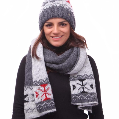 Ladies knitted scarf JailJam JG0013