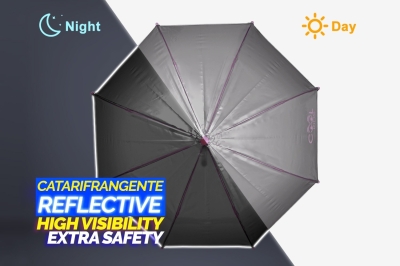 Kid's transparent manual umbrella Perletti CoolKids 15545