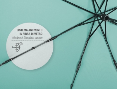 Дамски неавтоматичен чадър Perletti 26048