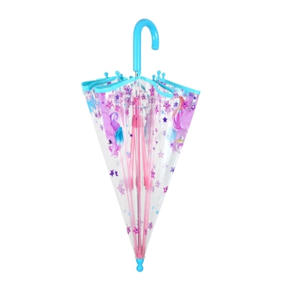Кids' transparent umbrella Perletti CoolKids 15548