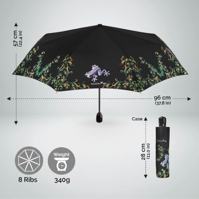 Дамски автоматичен Open-Close чадър Maison Perletti 16205