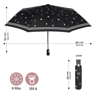 Umbrelă automată pentru femei Perletti 21232 Chic