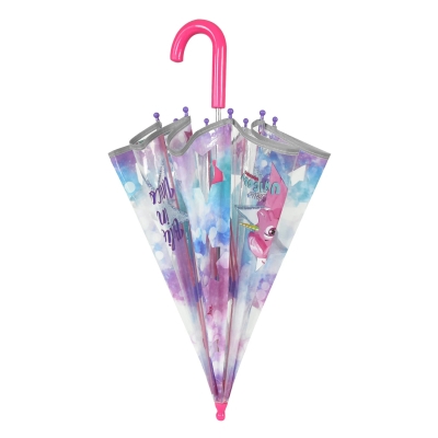 Кids' transparent umbrella Perletti CoolKids 15581