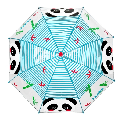 Детски прозрачен чадър Perletti CoolKids Панда 15566