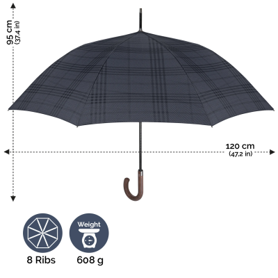 Men's automatic umbrella Perletti Technology 21672