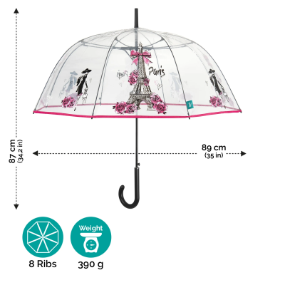 Ladies' automatic golf umbrella Perletti Time 26135