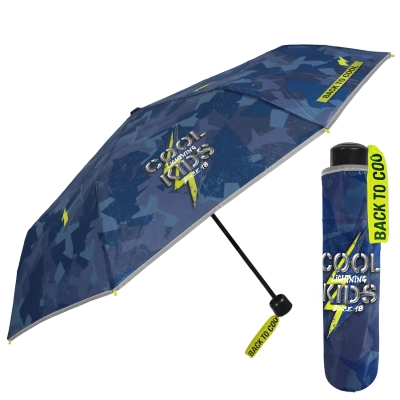 Детски сгъваем чадър Perletti CoolKids Камуфлаж 15580