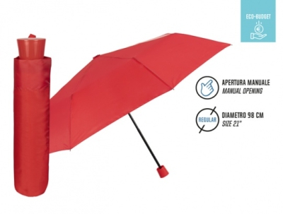 Promotional Mini 21" basic manual umbrella 96005